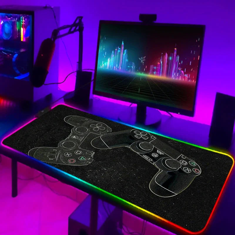 RGB LED Gaming Mouse Pad