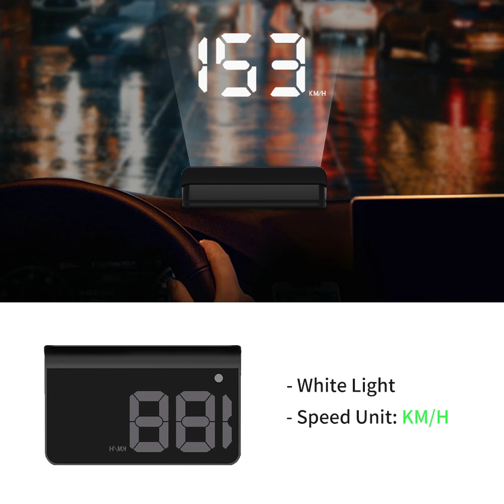 Universal Car HUD Digital Speedometer