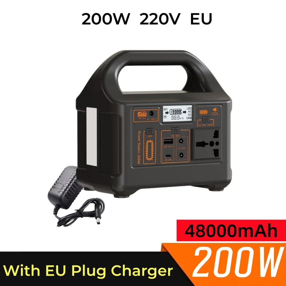 500W Portable Solar Power Station