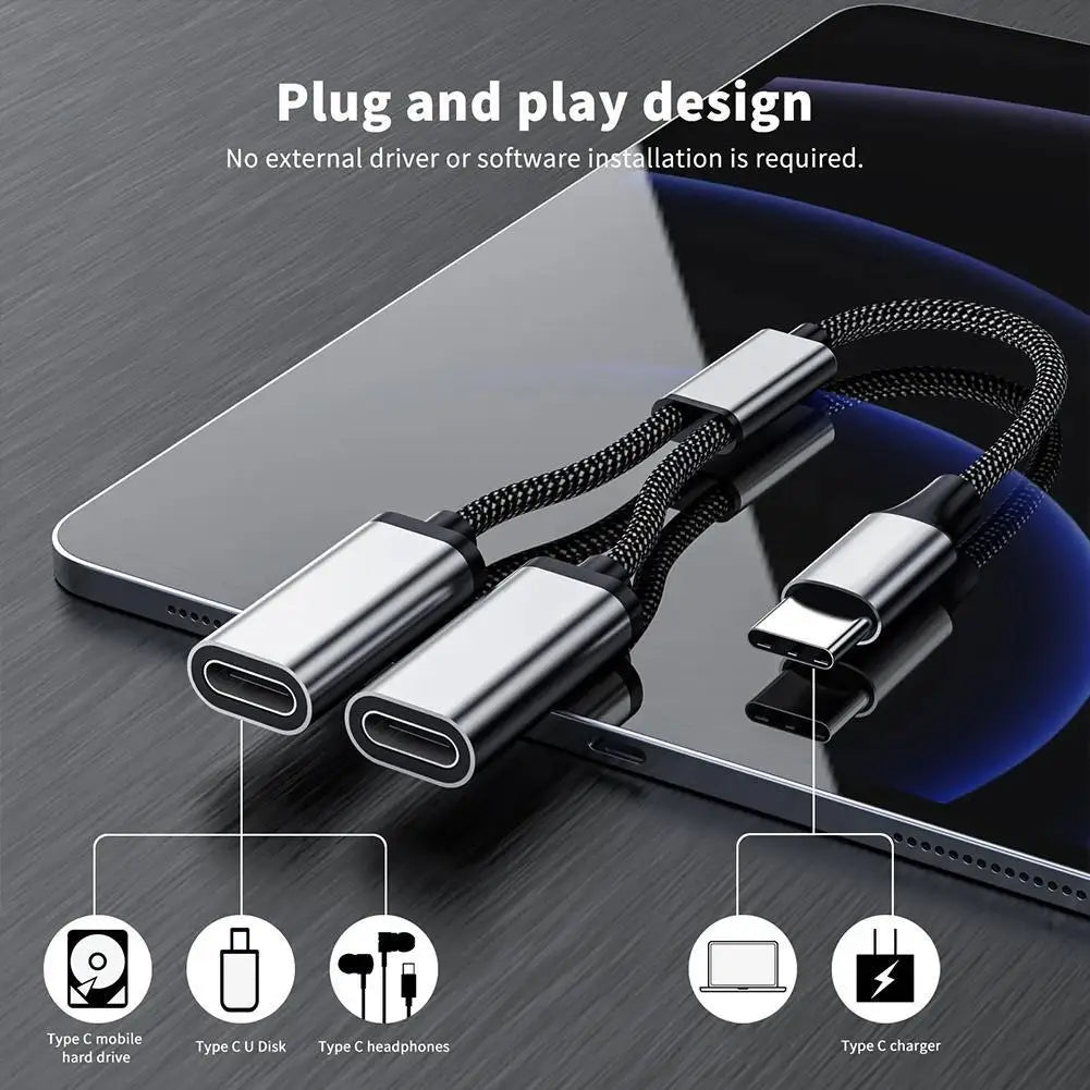 Multi-Port USB-C Data Hub Adapter