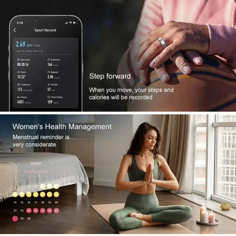 Uhoofit R10 Smart Health Ring