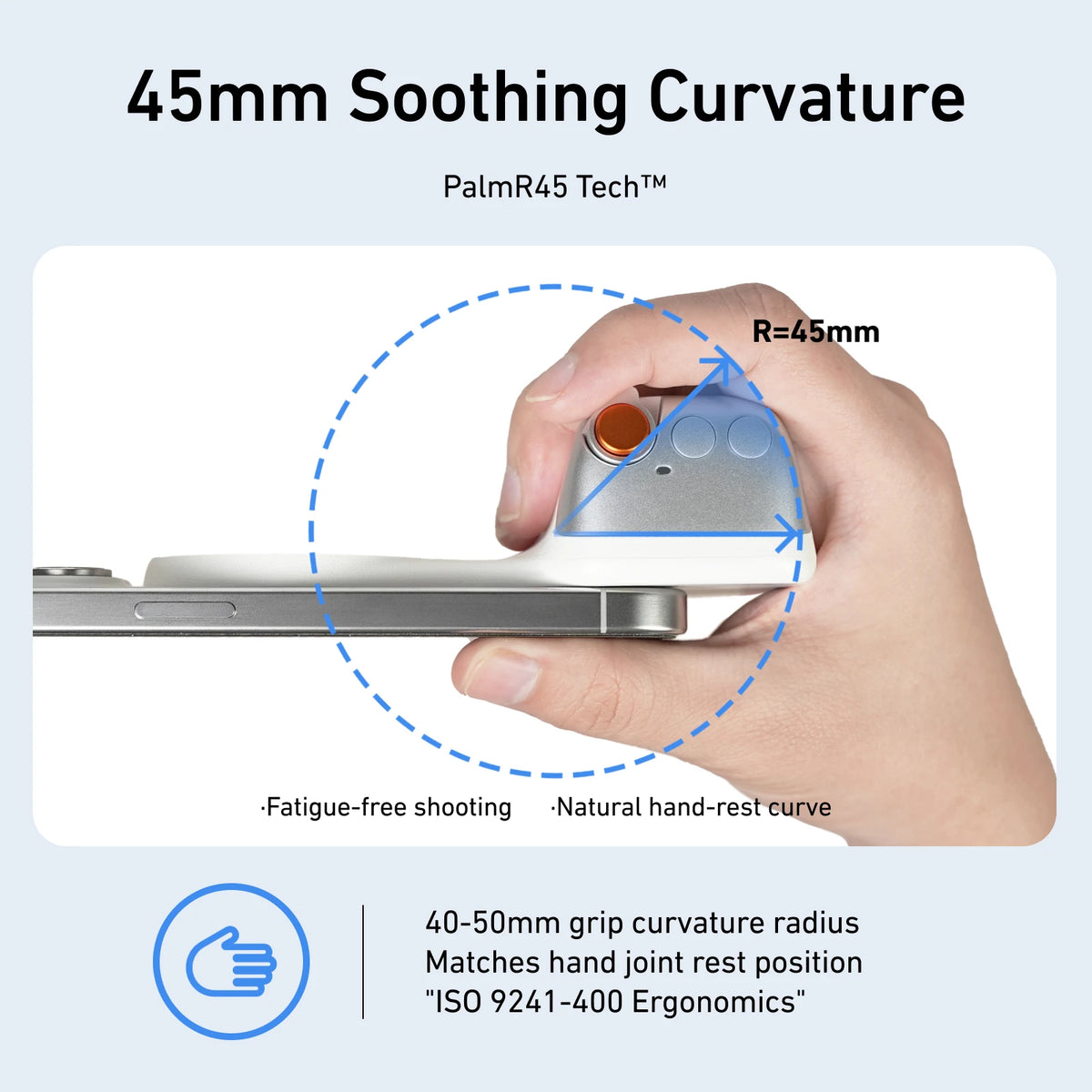 TELESIN Magnetic Phone Camera Grip