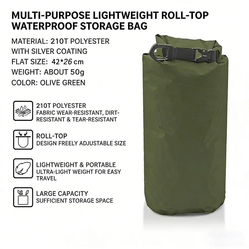 Ultralight Waterproof Roll Top Dry Bag