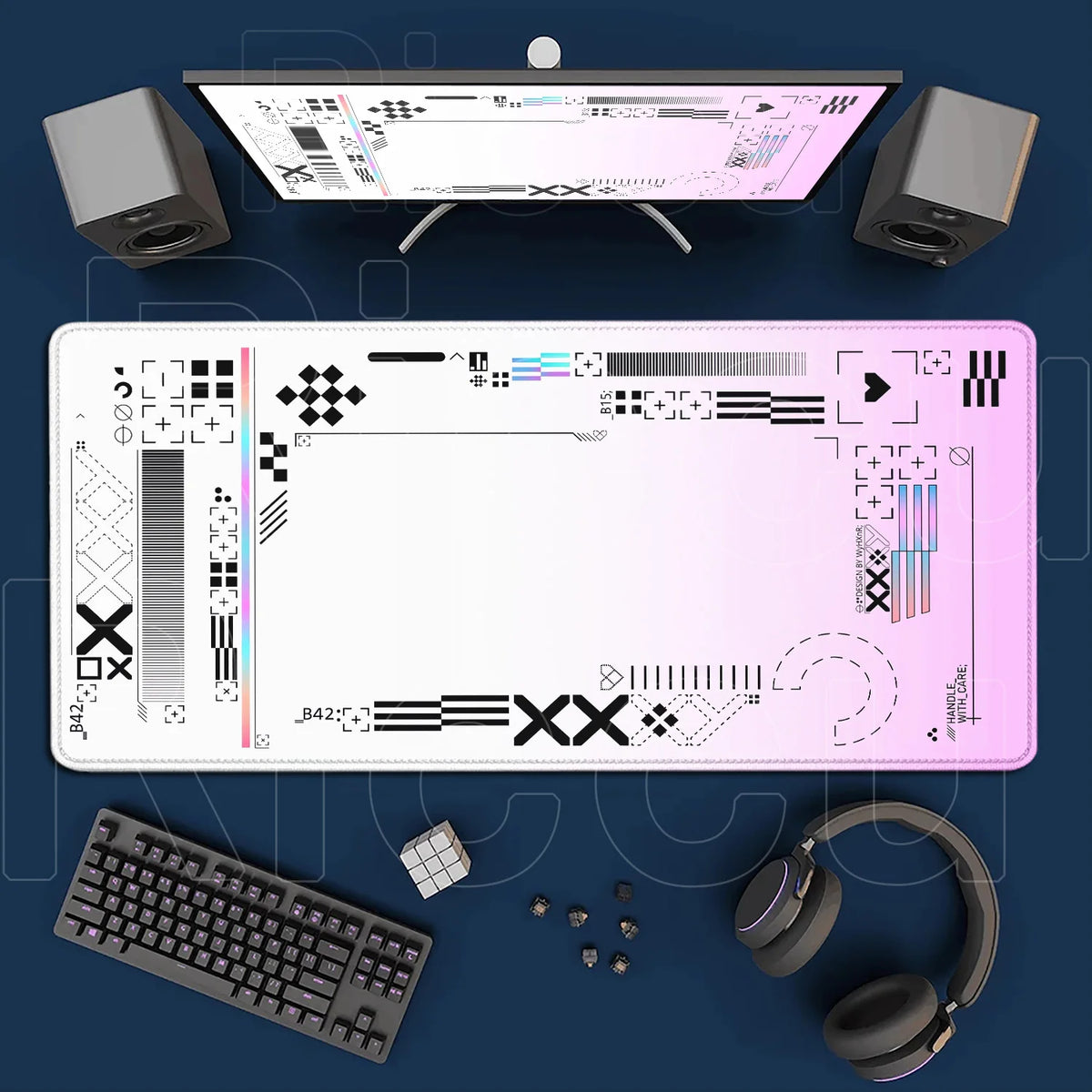 Pink CSGO Gaming Mouse Pad