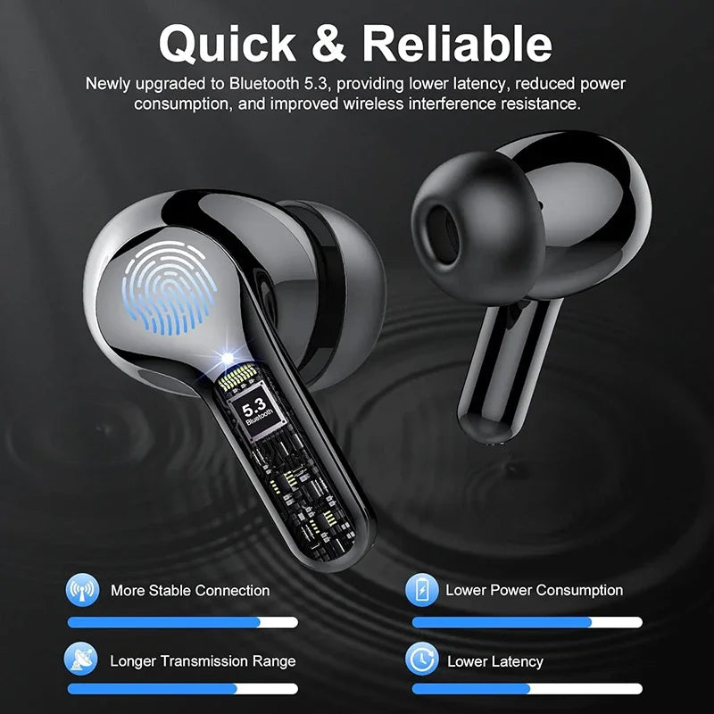 48H ENC Waterproof Wireless Earbuds