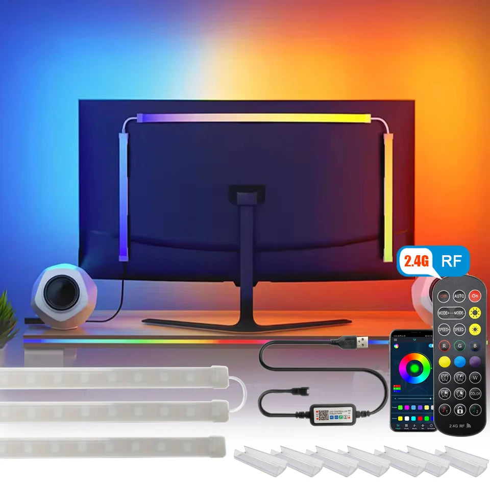 RGBIC USB PC Monitor LED Lights