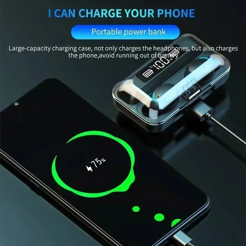 9D Stereo Bass Wireless Earbuds