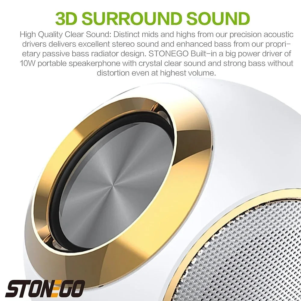 Portable TWS Waterproof Bluetooth Speaker