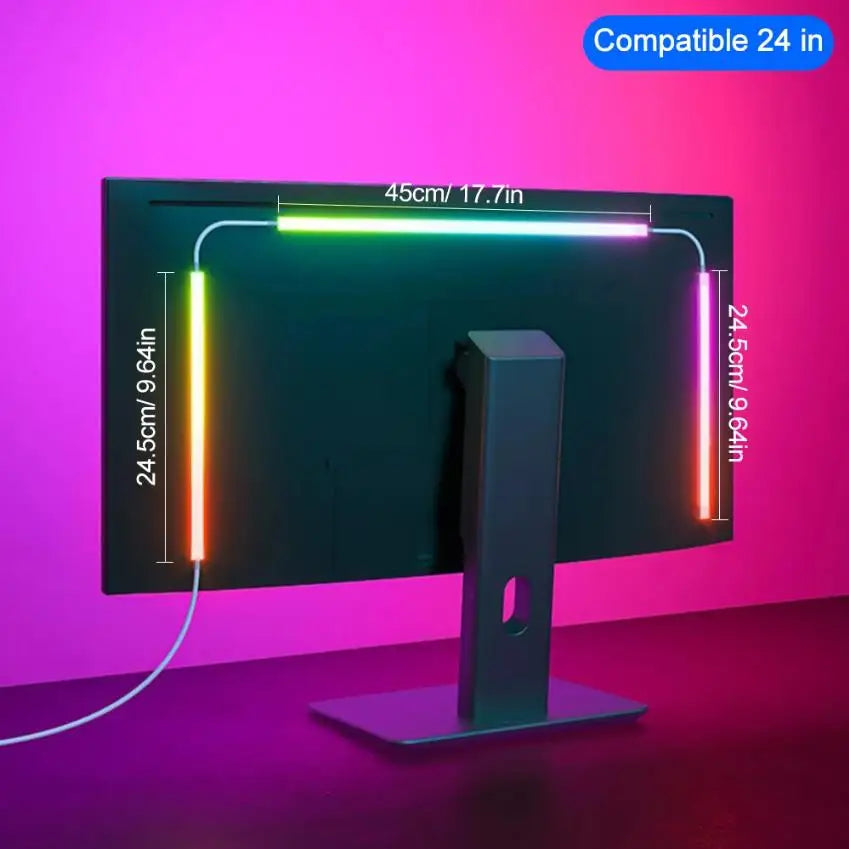 RGBIC USB PC Monitor LED Lights