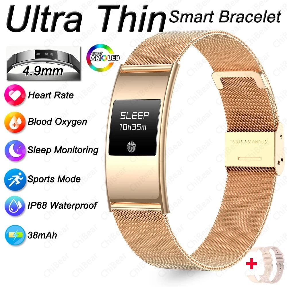 Ultra Slim Health Monitoring Smartwatch