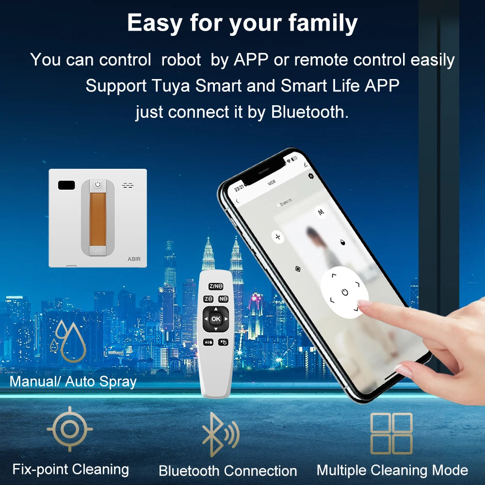 ABIR WD8 Smart Window Cleaning Robot