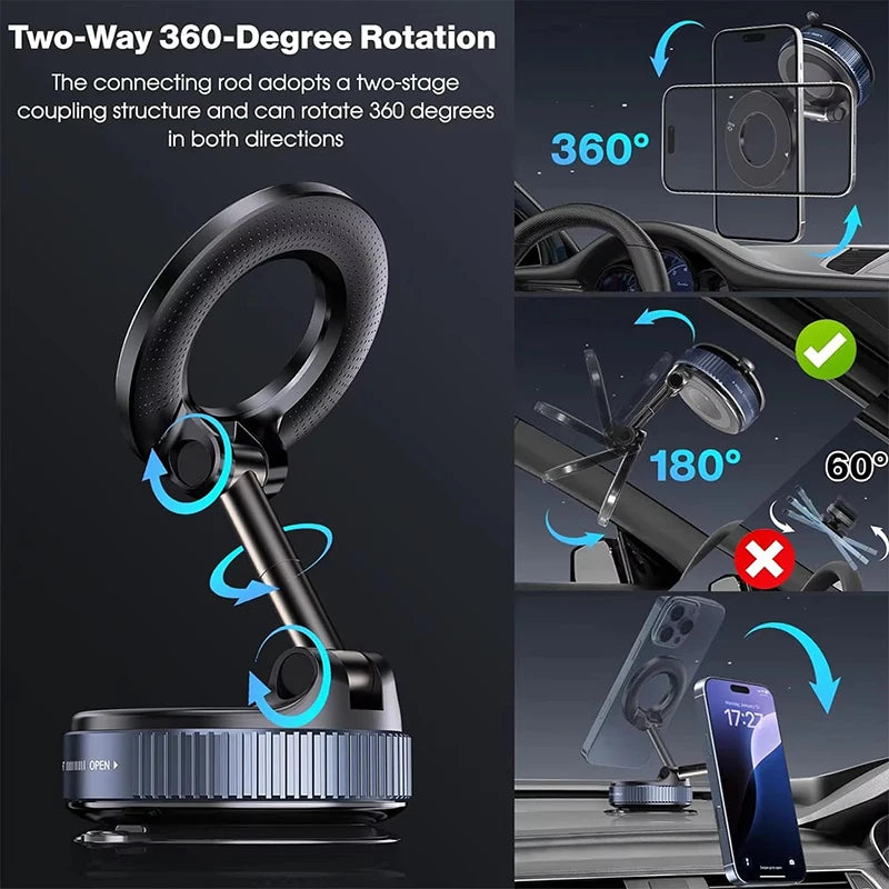 Magnetic Adjustable Car Phone Holder