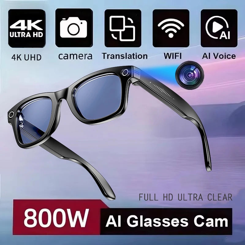 800W AI Smart Translation Glasses