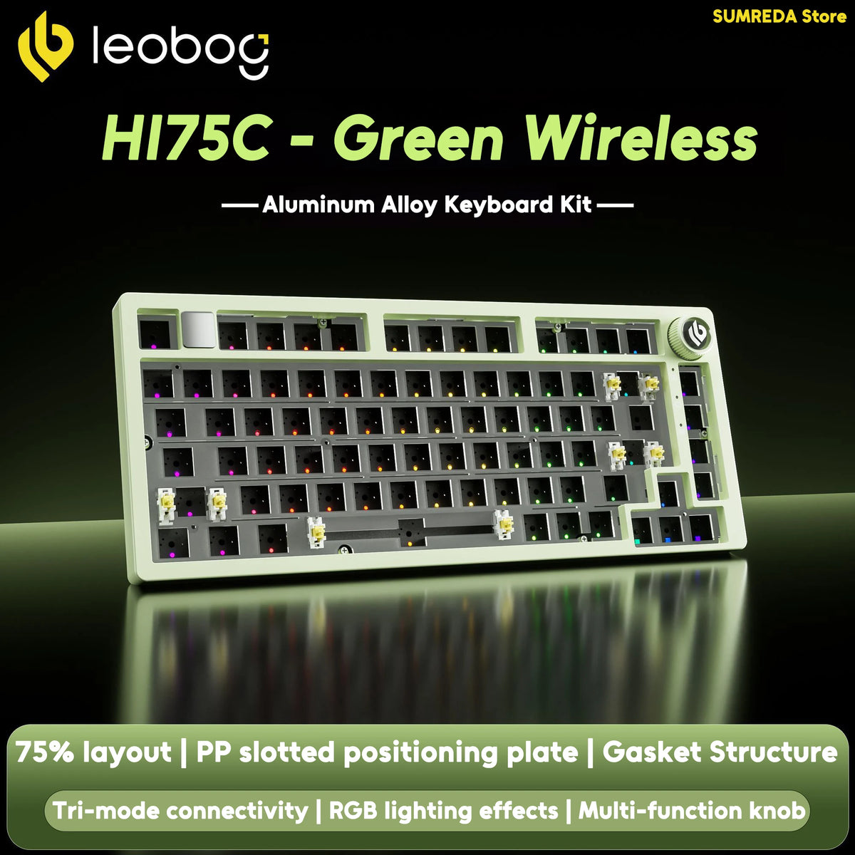 LEOBOG Hi75 Pro Wireless Mechanical Keyboard