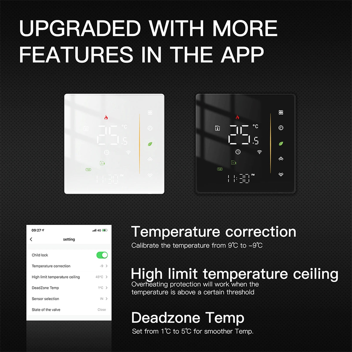 MOES ZigBee Smart Heating Thermostat