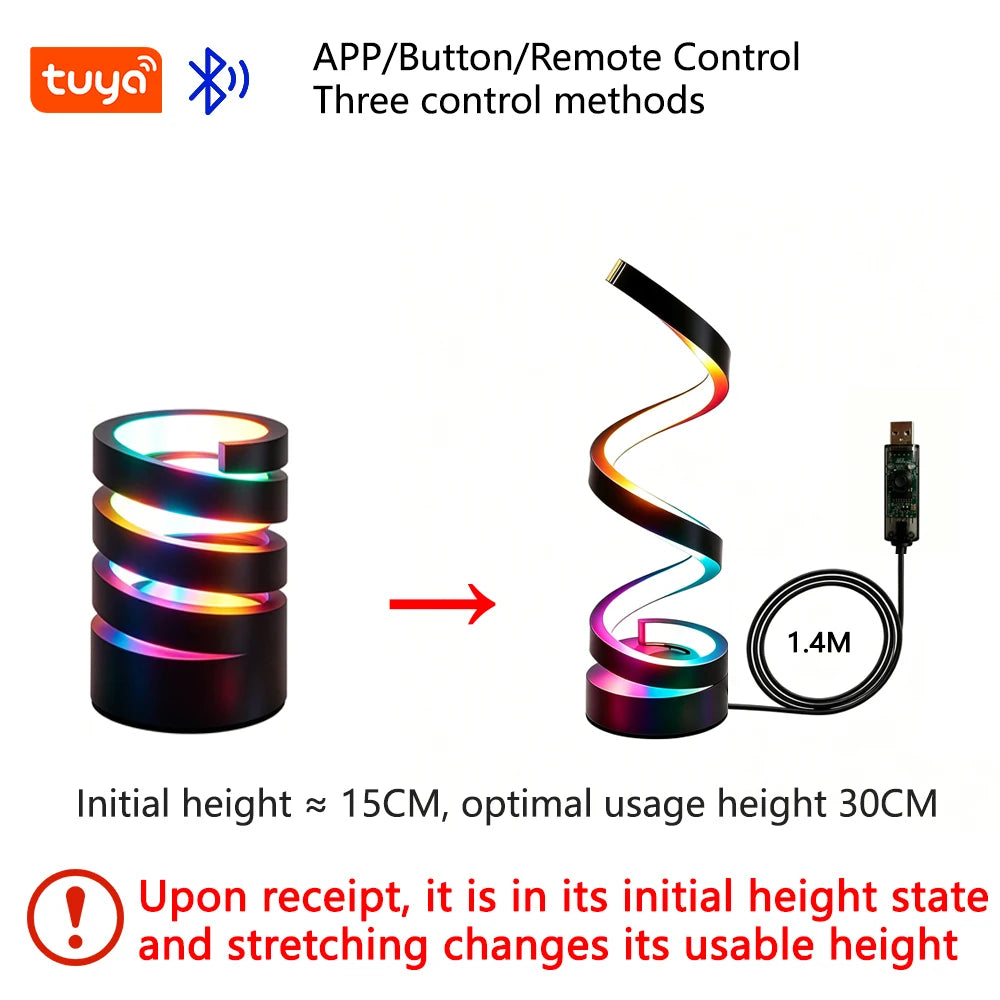 Tuya Smart RGBW LED Table Lamp