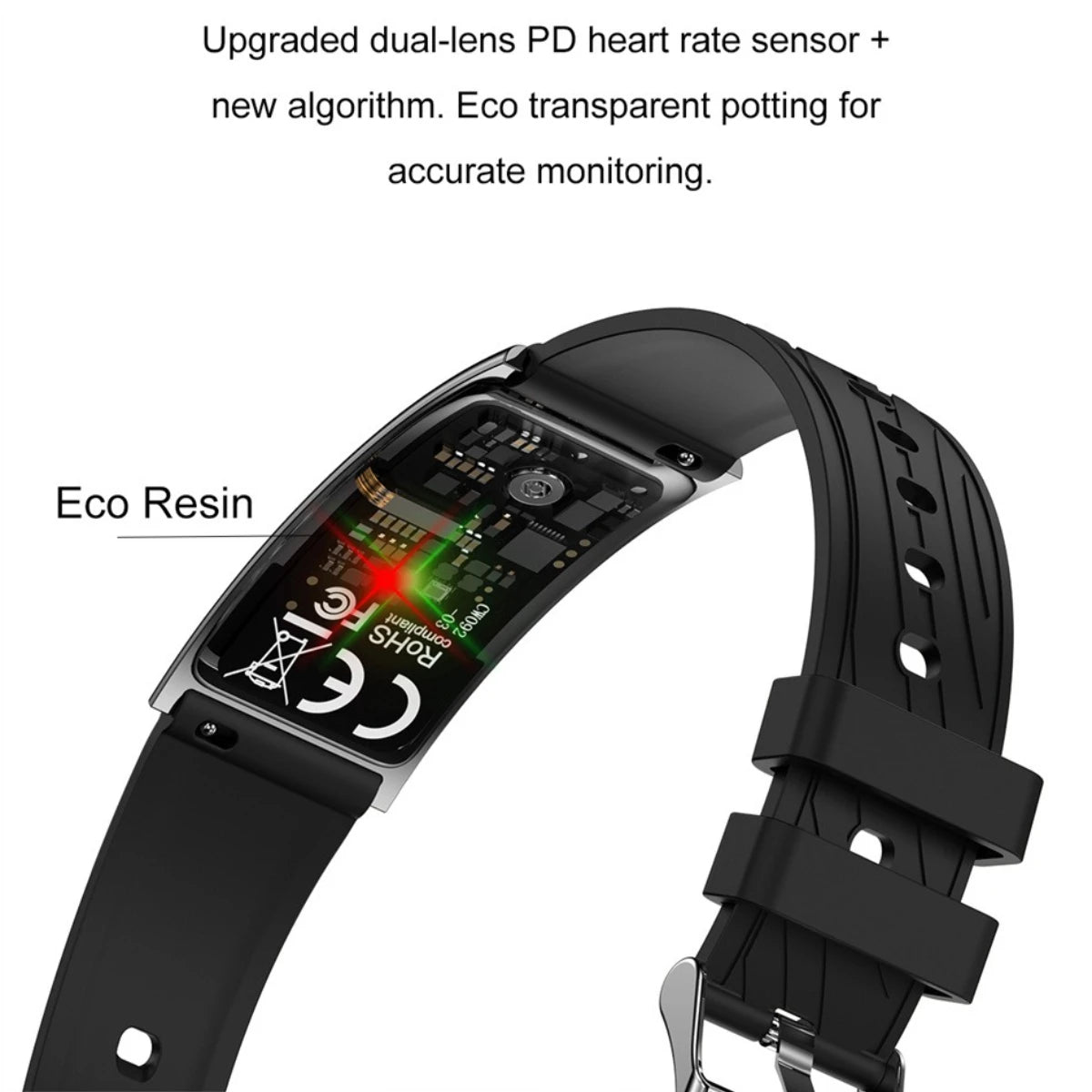 Ultra Slim Health Monitoring Smartwatch