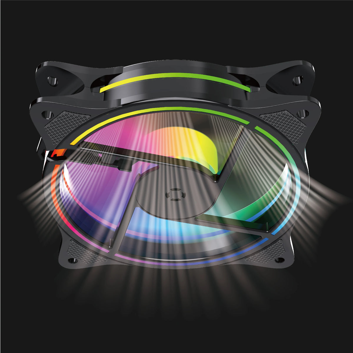 KIMDOOLE 120mm RGB PC Case Fan