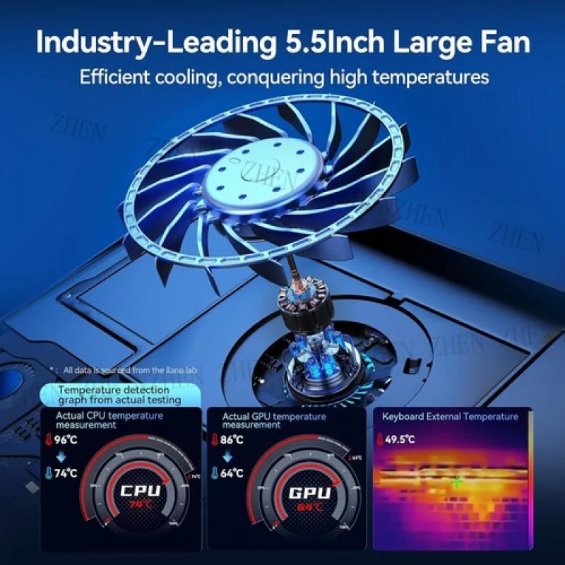 Liano V12 Ultra RGB Laptop Cooler