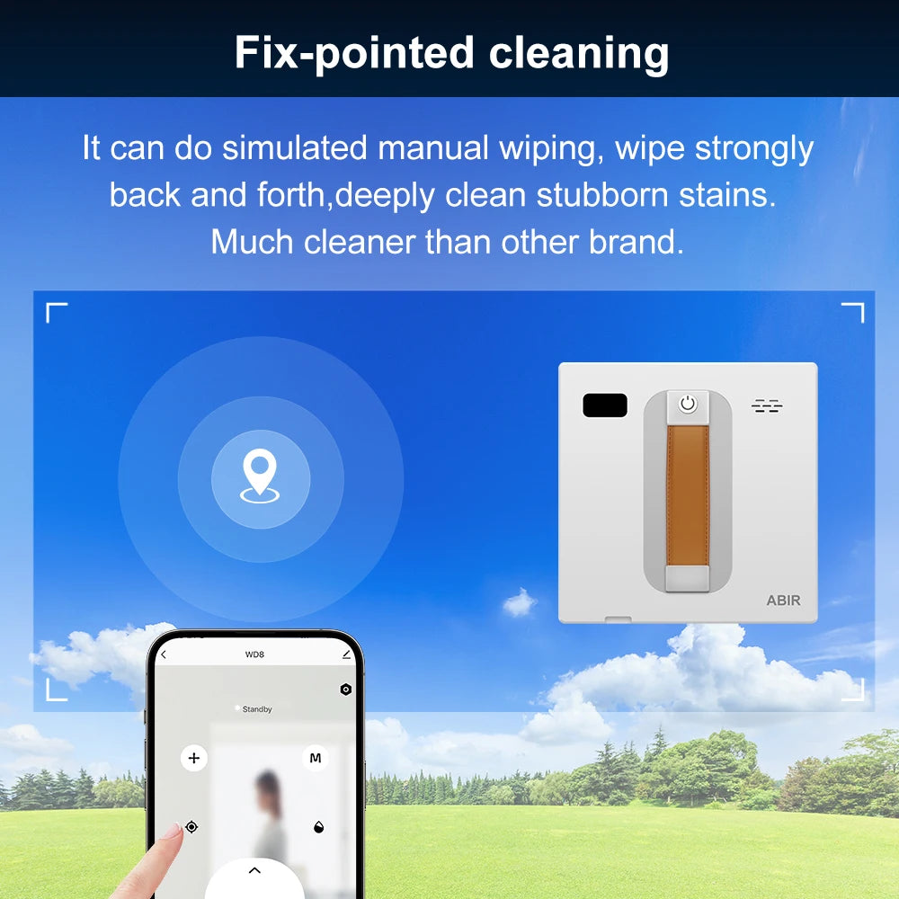ABIR WD8 Smart Window Cleaning Robot