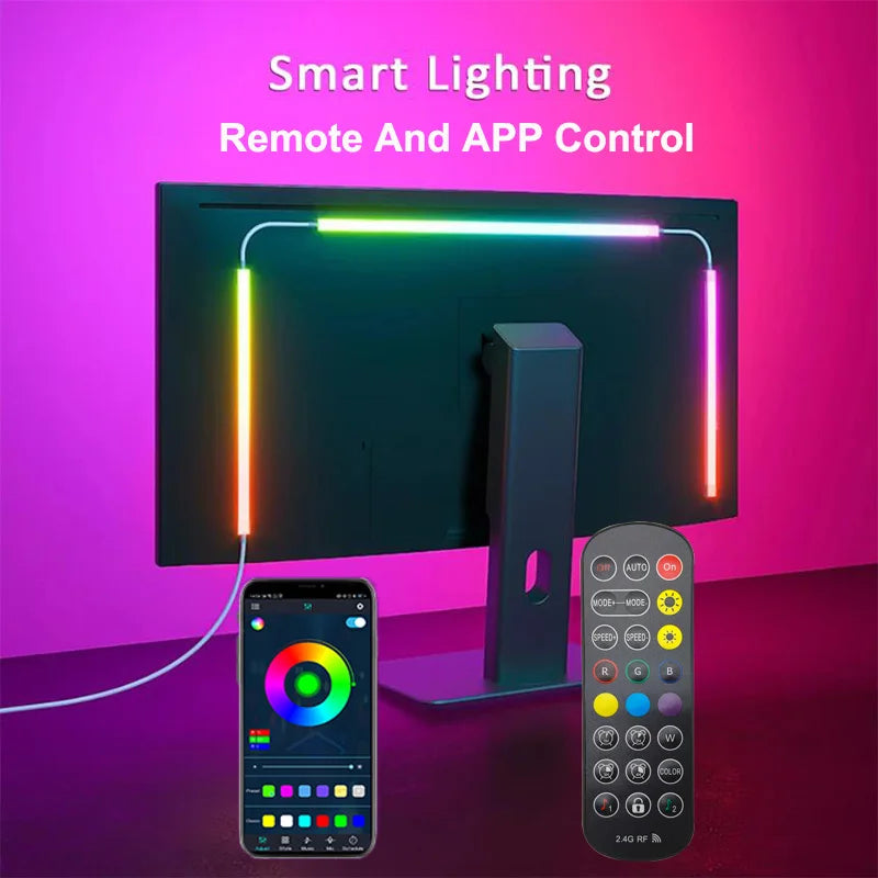 RGBIC USB PC Monitor LED Lights