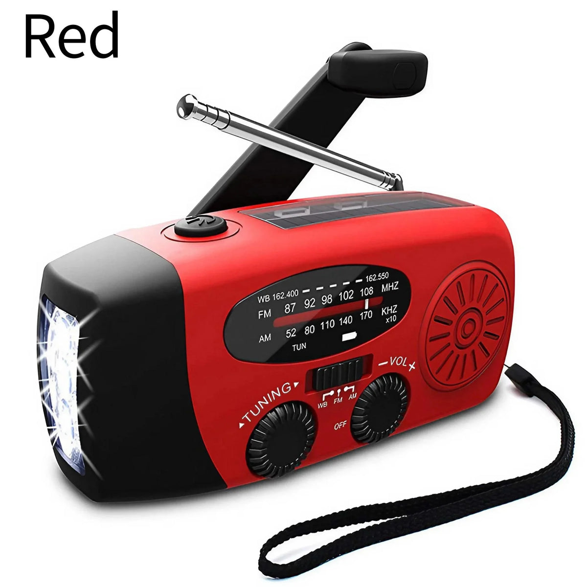 Solar Hand Crank Emergency Weather Radio