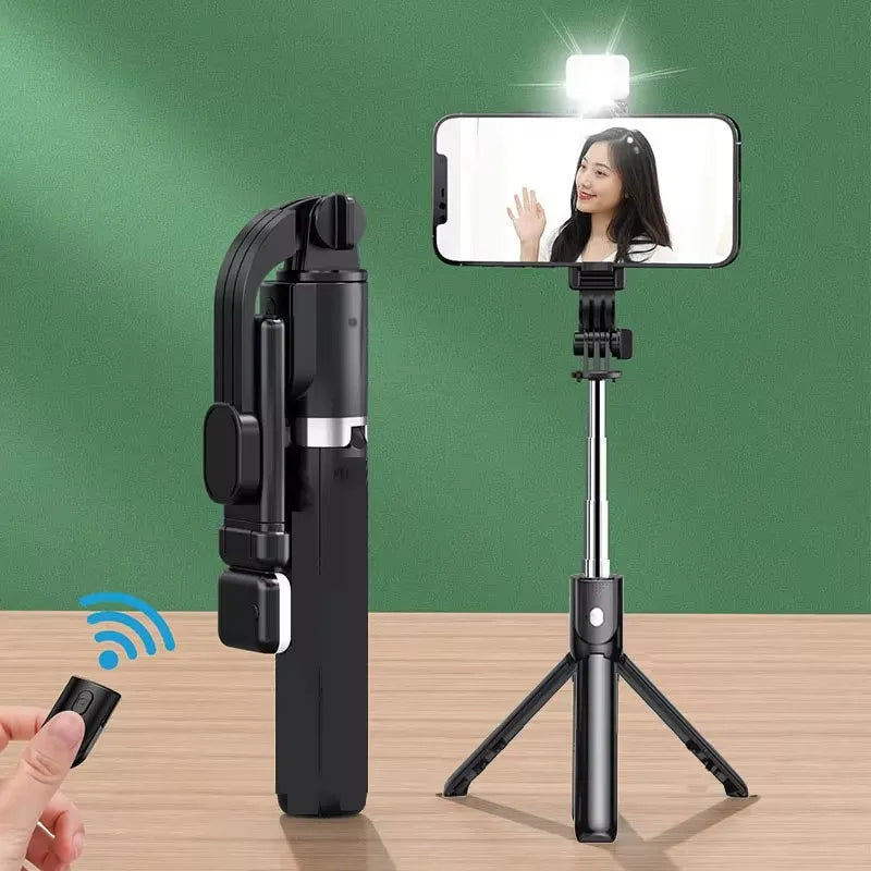 Bluetooth Smartphone Tripod With Fill Light