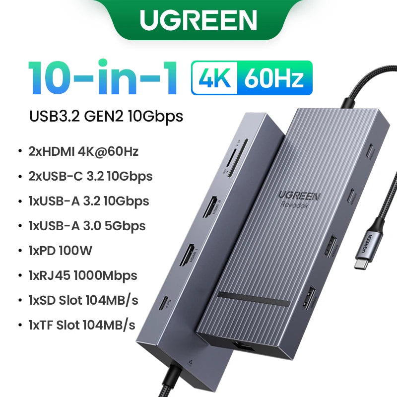 UGREEN 12-in-1 USB-C Docking Station