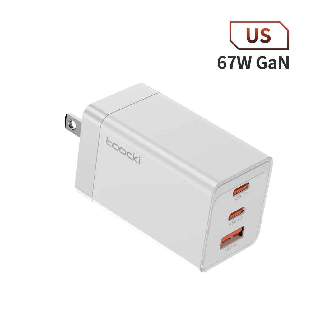 Toocki 67W GaN USB-C Charger