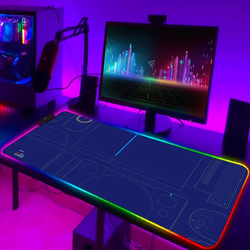 RGB LED Gaming Mouse Pad