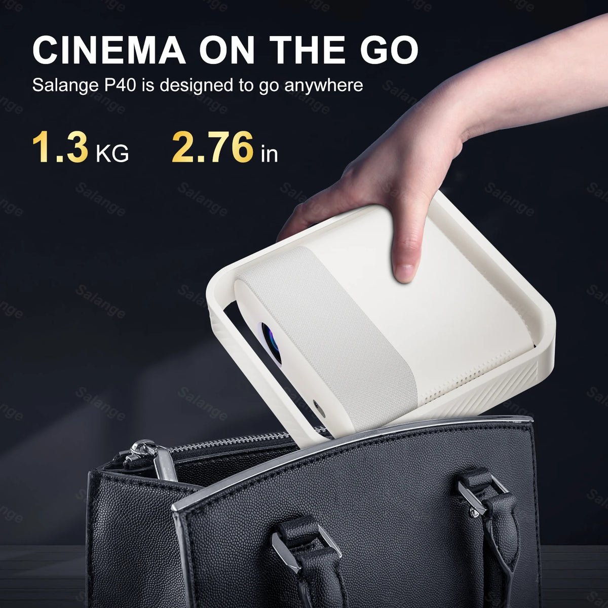 Salange P40 4K Smart Projector