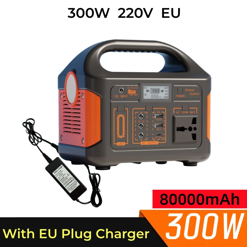 500W Portable Solar Power Station