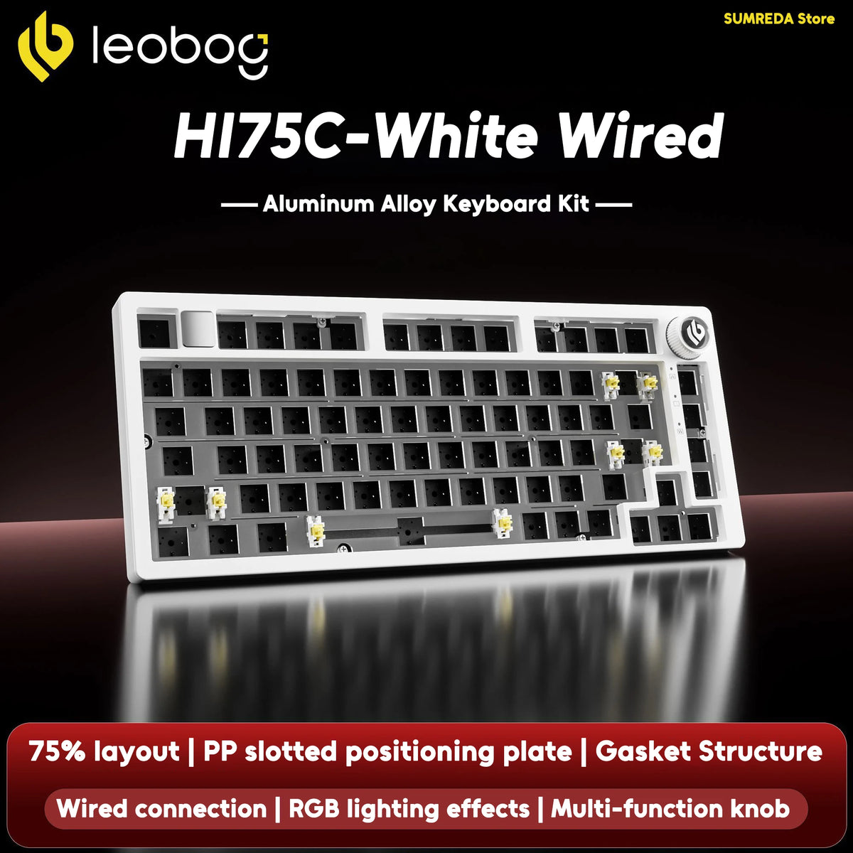 LEOBOG Hi75 Pro Wireless Mechanical Keyboard