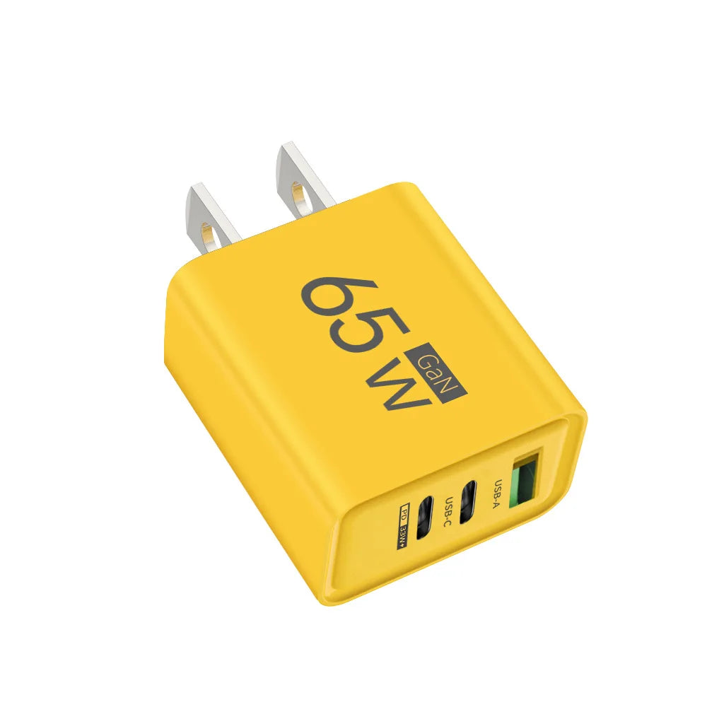 65W GaN USB-C Fast Charger