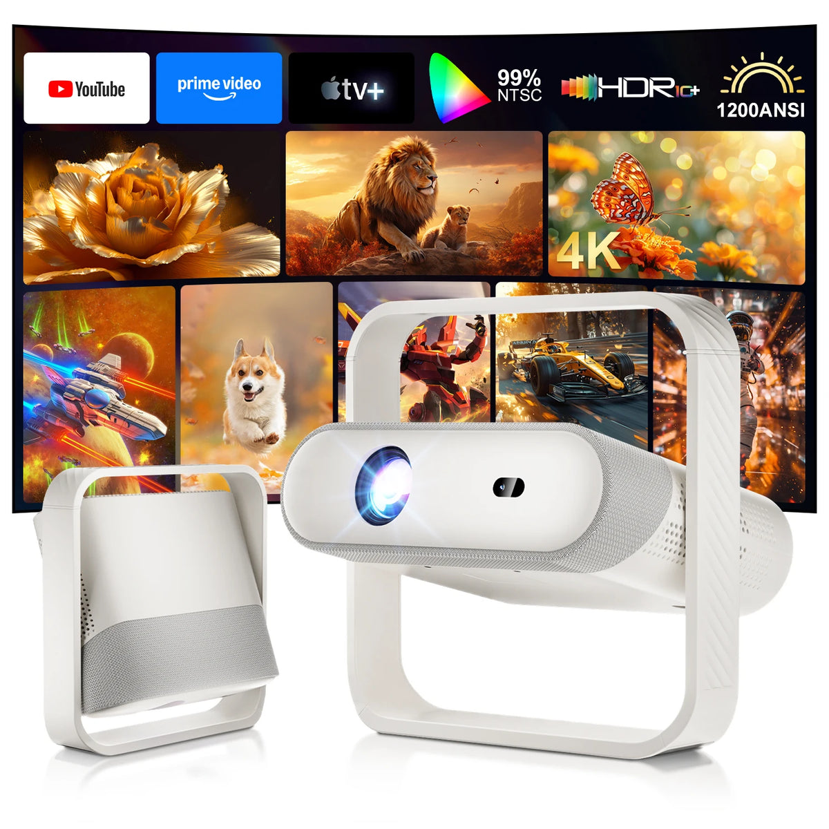 Salange P40 4K Smart Projector