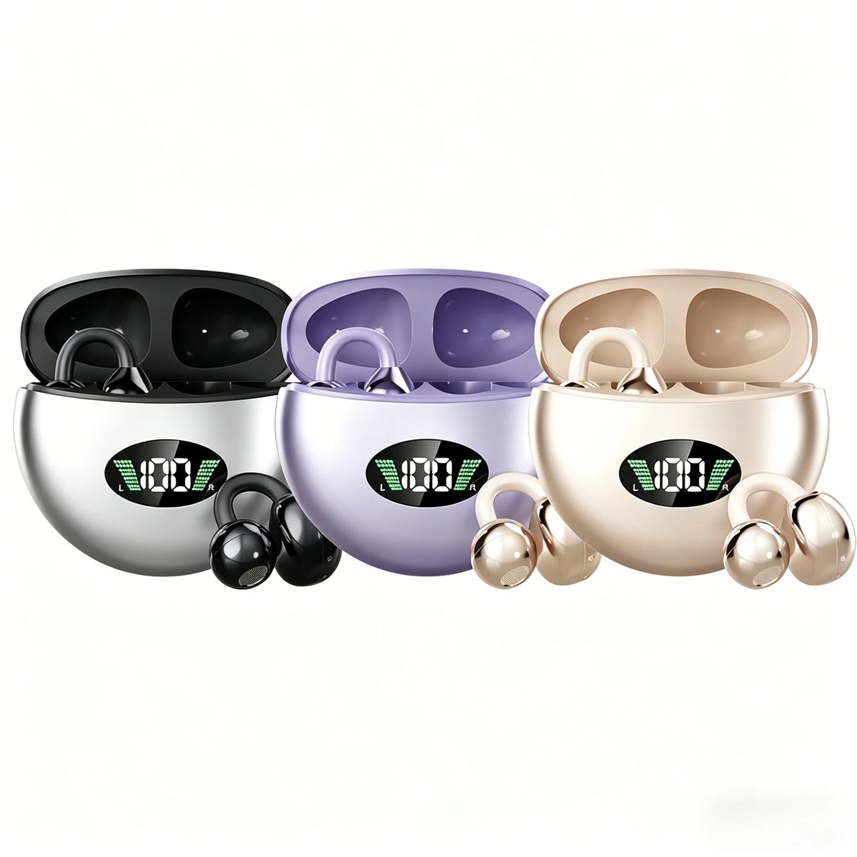 OWS Clip-On Wireless Bluetooth Earphones