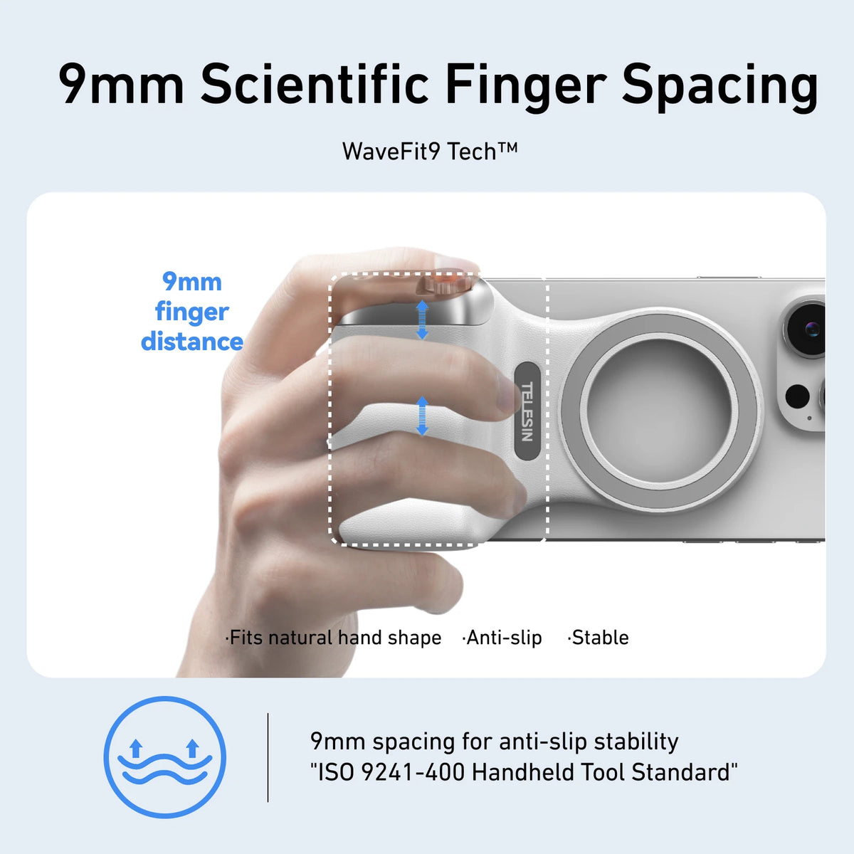 TELESIN Magnetic Phone Camera Grip