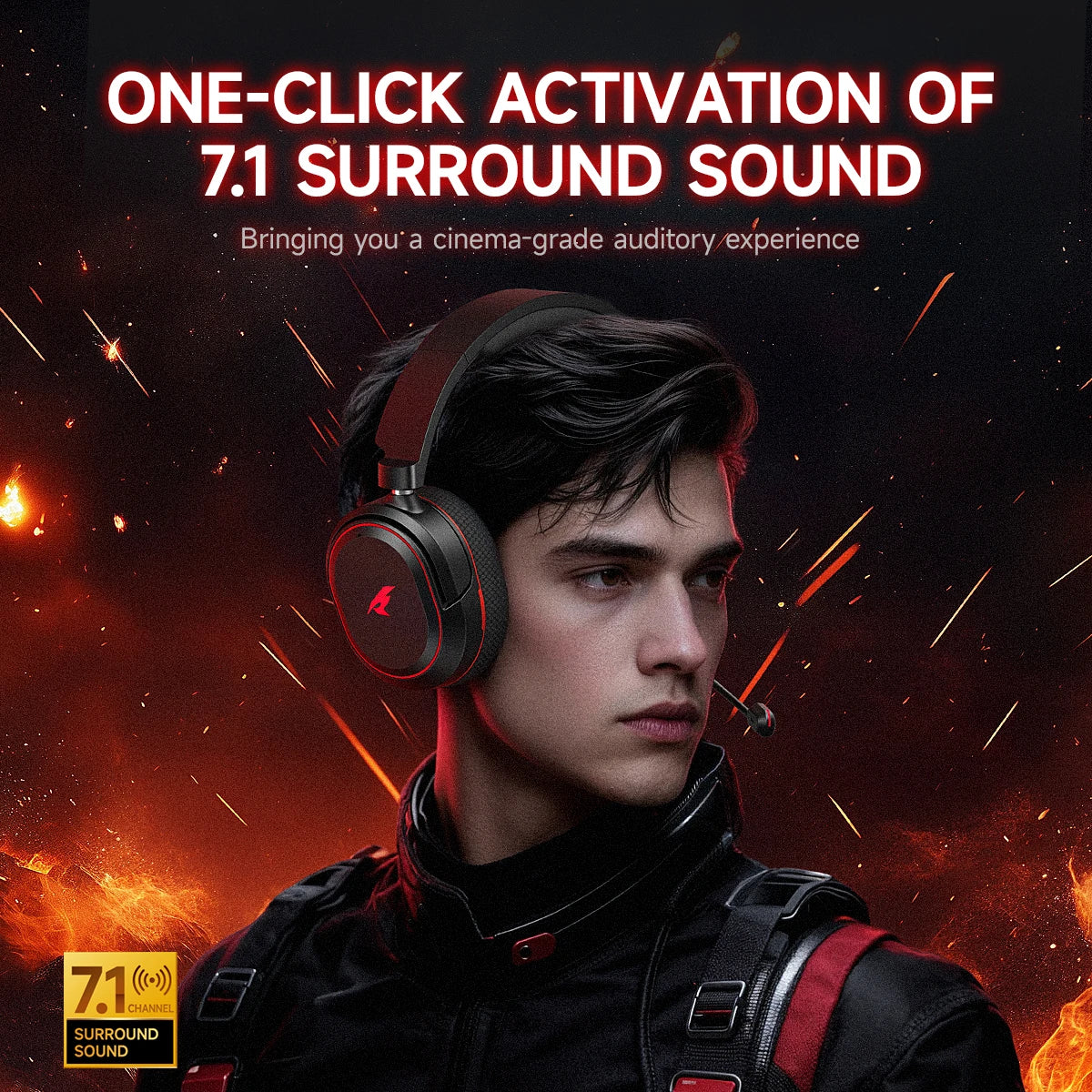 Picun G2 Wireless Gaming Headset