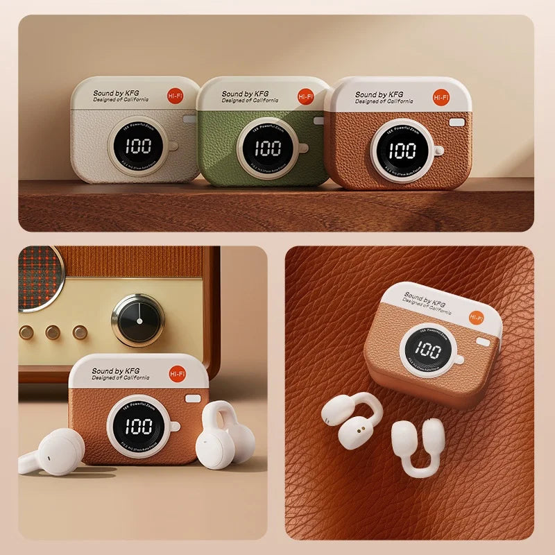 Q87 OWS Wireless Clip-On Earphones