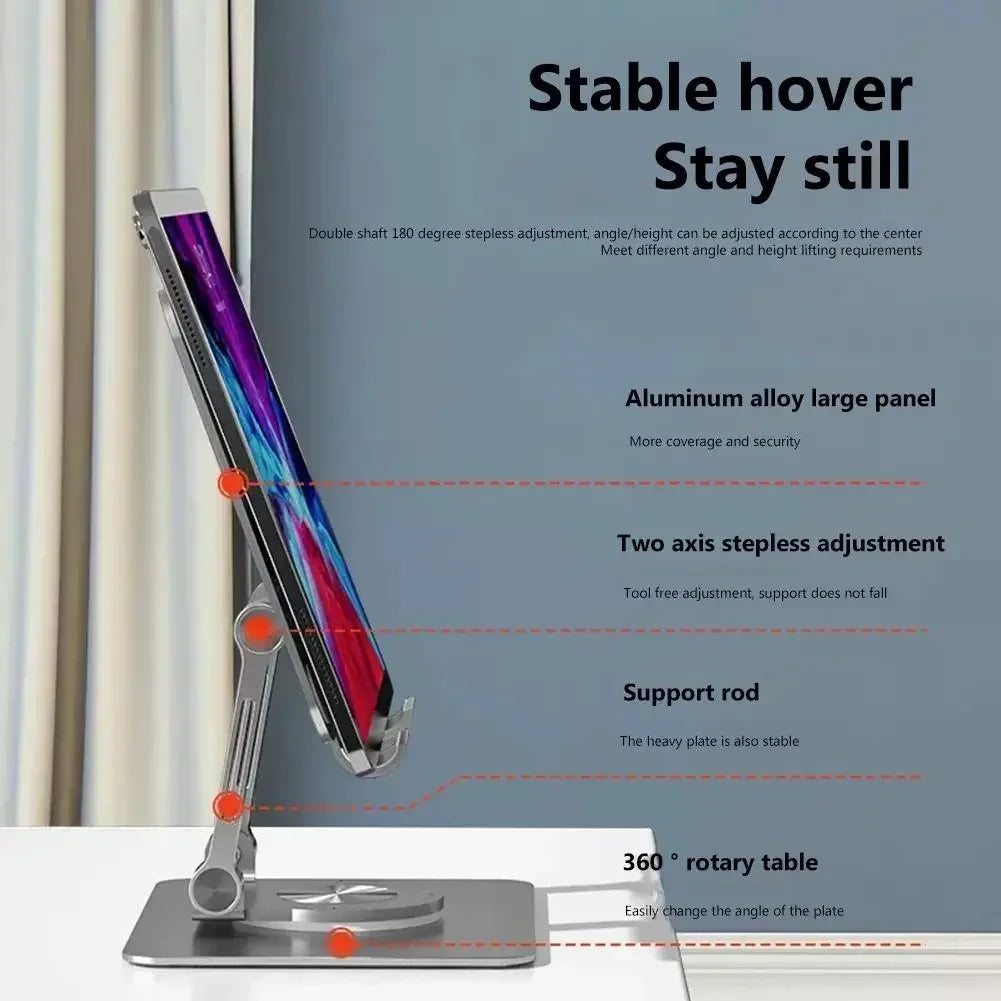 360° Rotatable Foldable Tablet Stand