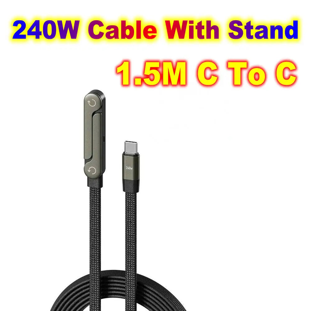 240W USB-C Foldable Phone Charger