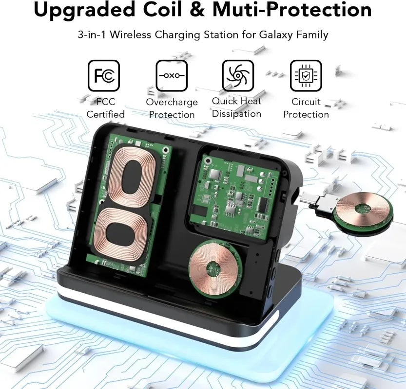 4-in-1 Wireless Charging Station