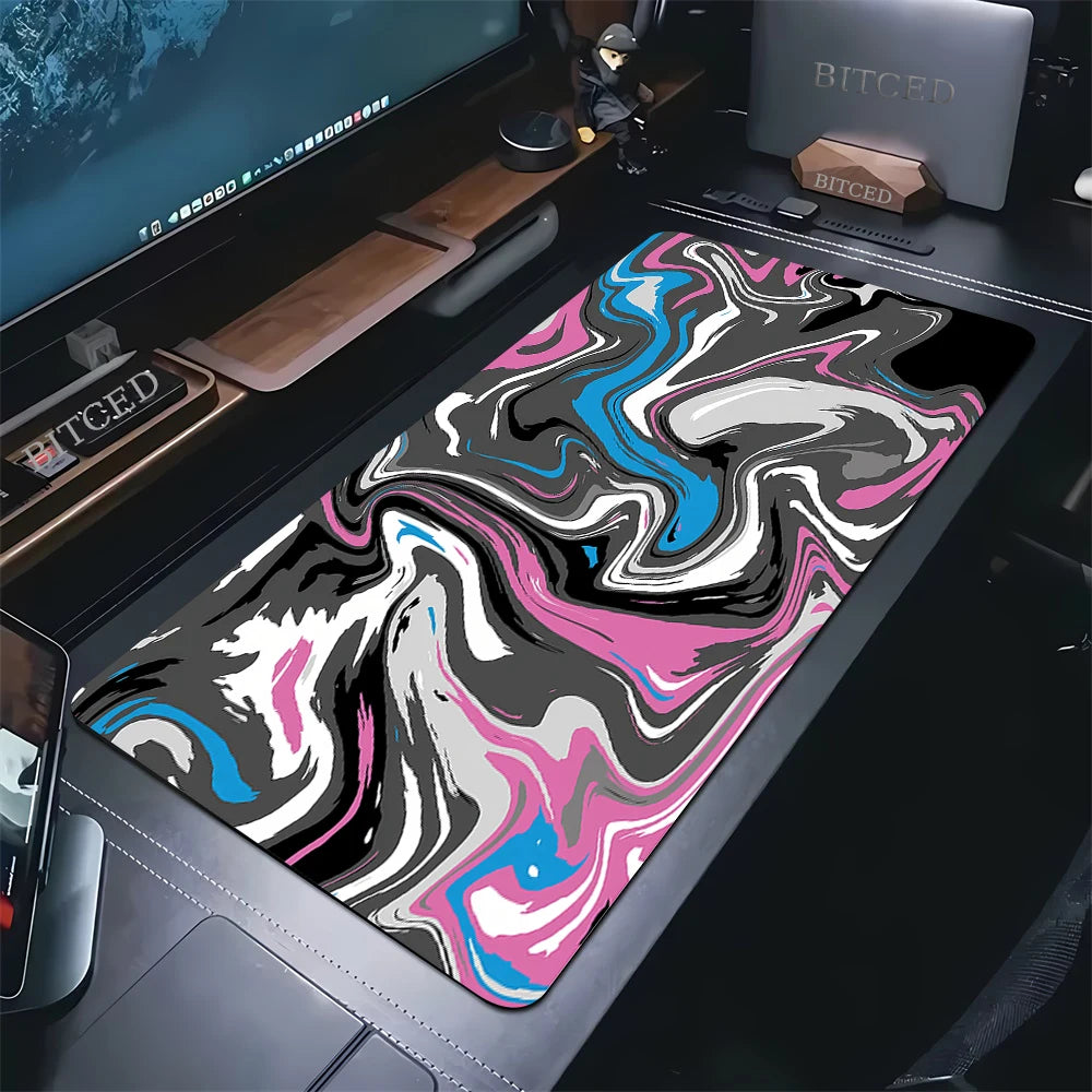 XXL Strata Liquid Computer Desk Mat