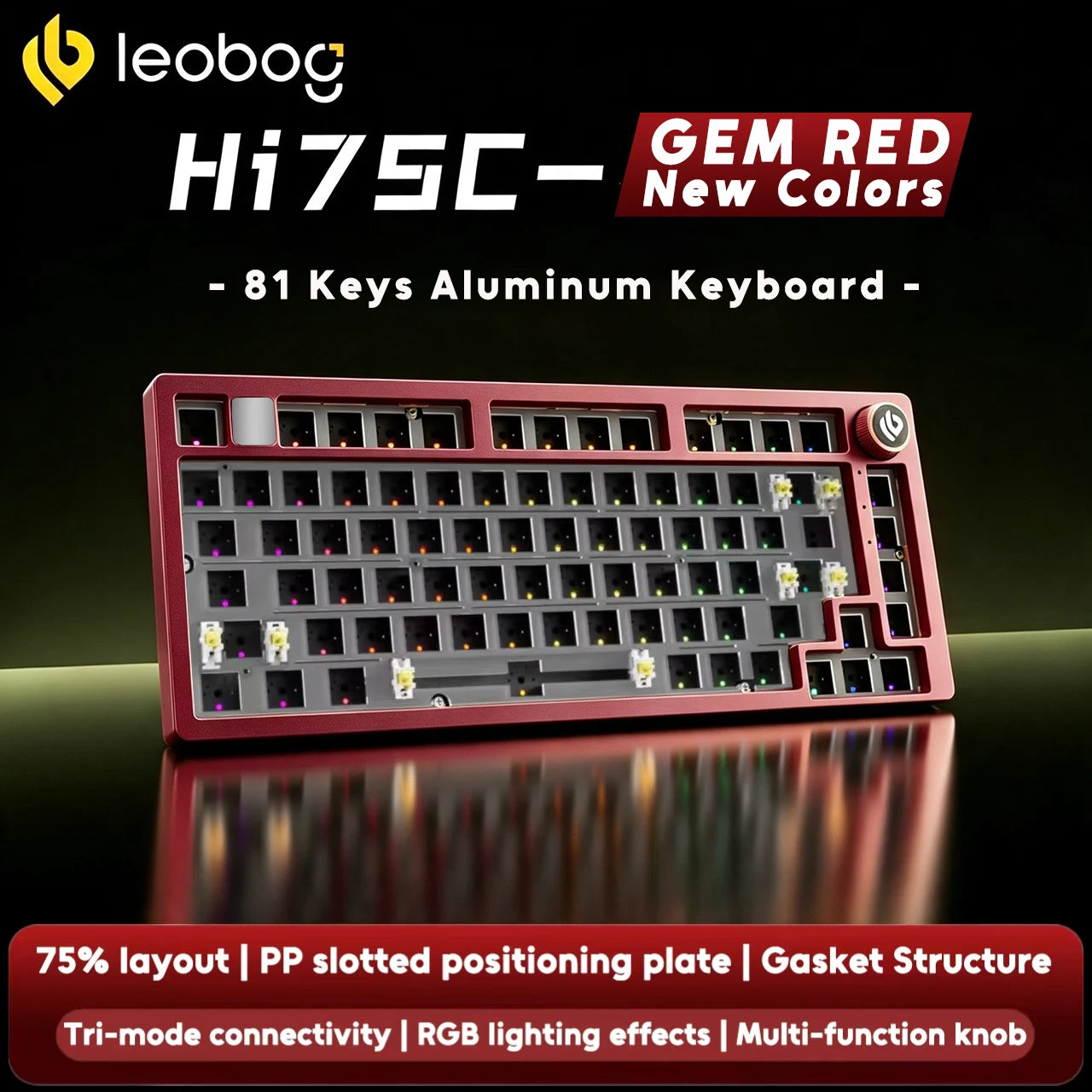 LEOBOG Hi75 Pro Wireless Mechanical Keyboard