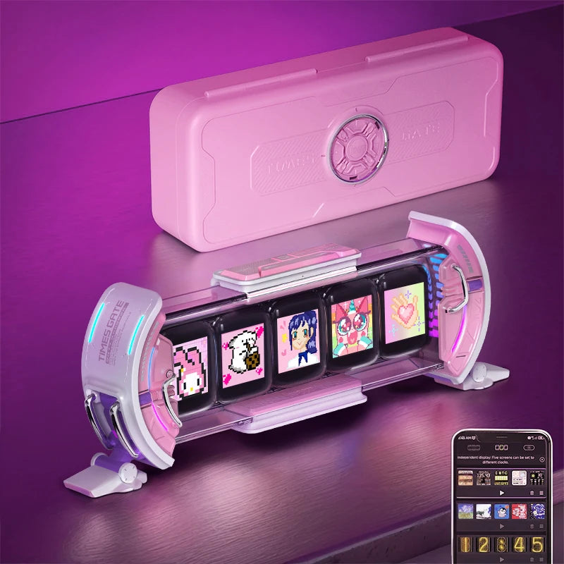 Divoom Times Gate Gaming Digital Clock