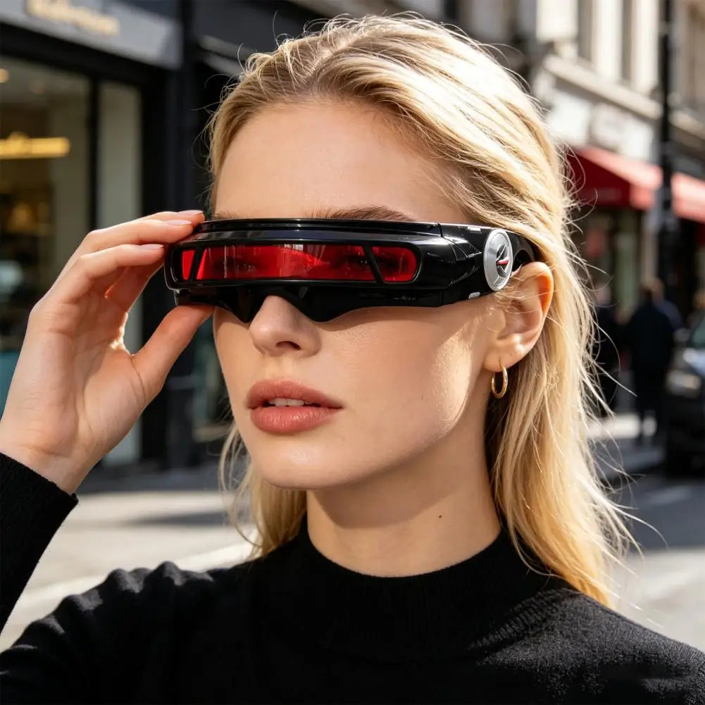 Cyberpunk UV400 Metal Sunglasses