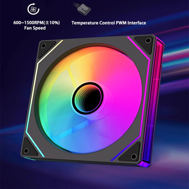 140mm ARGB Infinity Mirror PC Fan