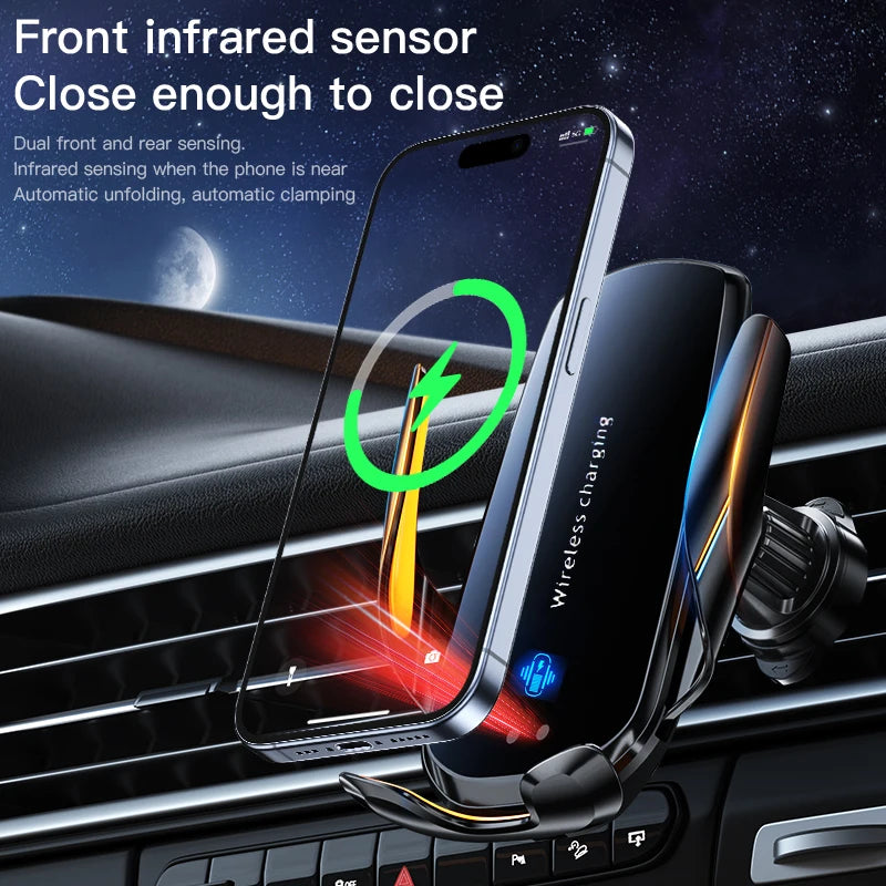 Wireless Car Phone Holder Charger