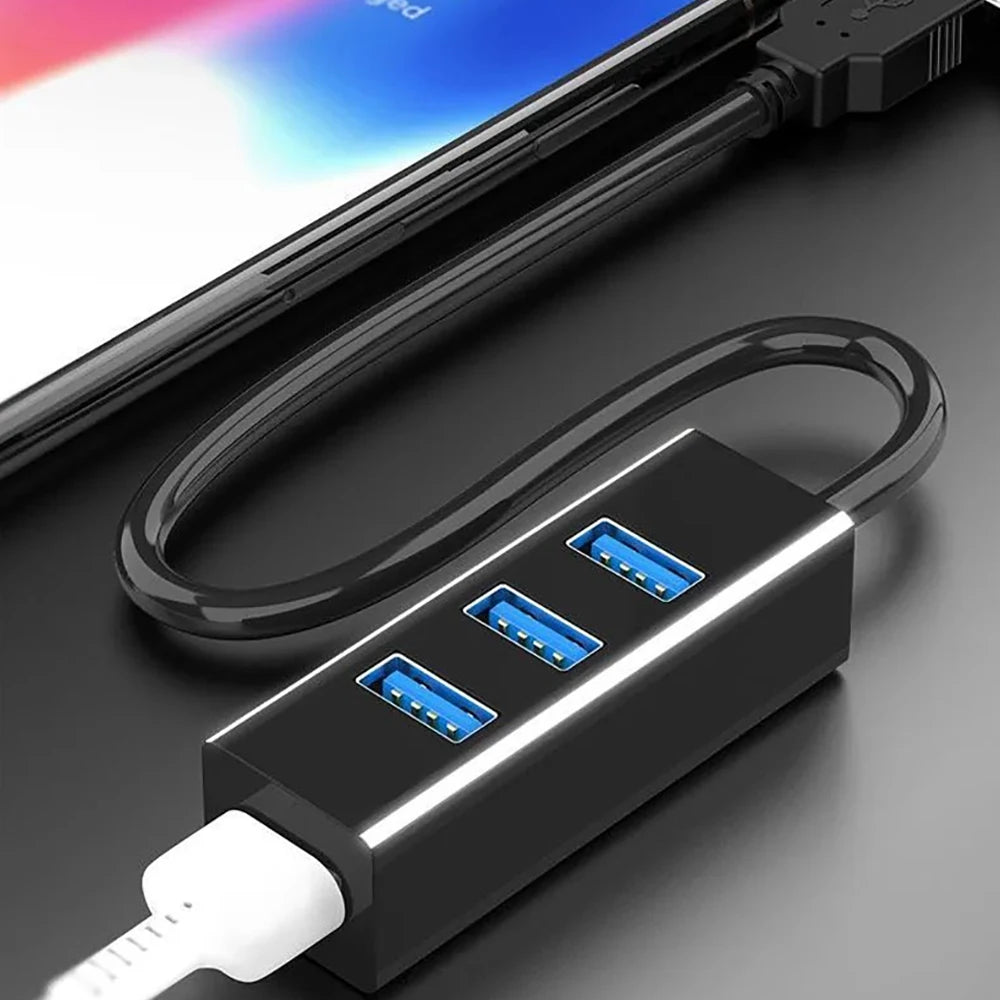 4-Port USB 2.0 Hub Splitter
