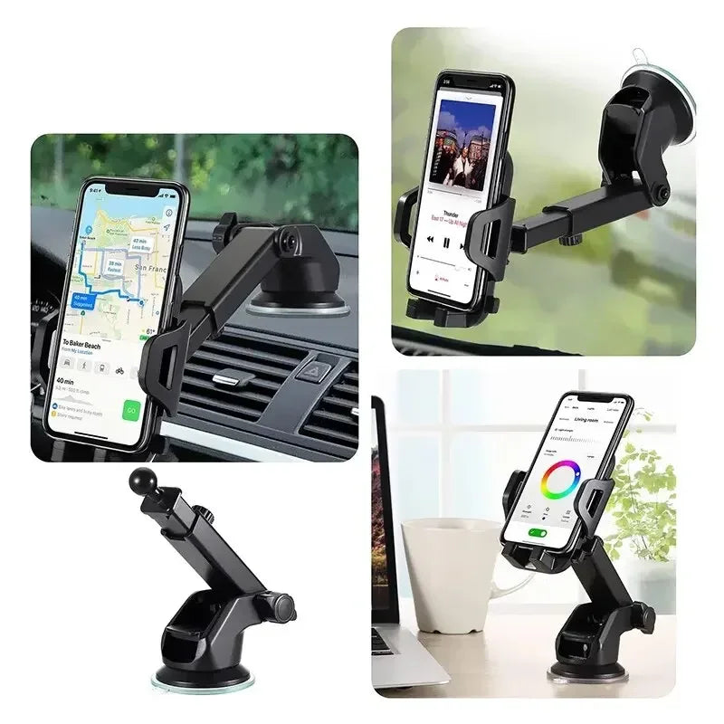 360° Suction Cup Car Phone Mount